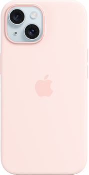 Etui Apple MagSafe Silicone Case do Apple iPhone 15 Light Pink (MT0U3)