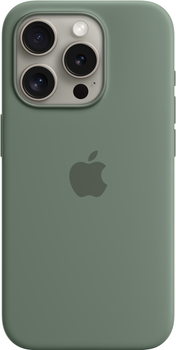 Etui Apple MagSafe Silicone Case do Apple iPhone 15 Pro Cypress (MT1J3)