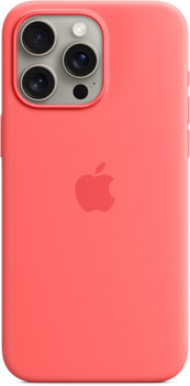 Панель Apple MagSafe Silicone Case для Apple iPhone 15 Pro Max Guava (MT1V3)