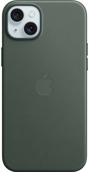 Панель Apple MagSafe FineWoven Case для Apple iPhone 15 Plus Evergreen (MT4F3)