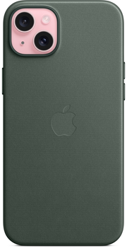 Панель Apple MagSafe FineWoven Case для Apple iPhone 15 Plus Evergreen (MT4F3)