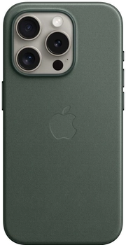 Панель Apple MagSafe FineWoven Case для Apple iPhone 15 Pro Evergreen (MT4U3)