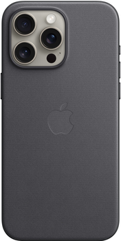 Etui Apple MagSafe FineWoven Case do Apple iPhone 15 Pro Max Black (MT4V3)