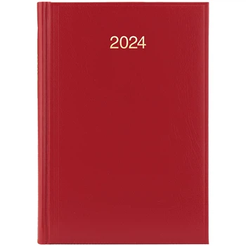 Ежедневник 2024 Brunnen A5 Miradur 73-795 60 - Красный