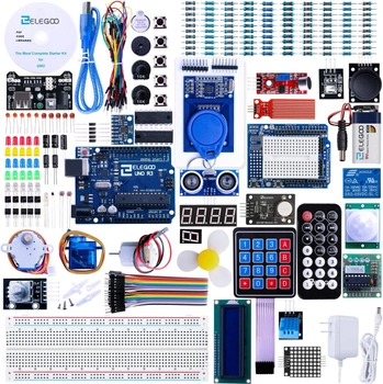 Стартовый набор робототехники Elegoo Starter Kit Uno R3 Project максимально из Arduino IDE