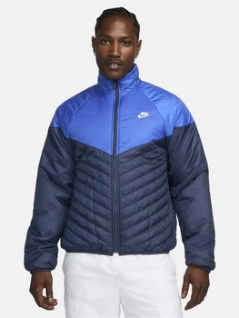 Куртка демисезонная мужская Nike M Nk Wr Tf Midweight Puffer FB8195-410 XL Midnight Navy/Game Royal/Sail (196607422502)