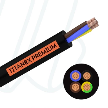 Кабель NEXANS TITANEX PREMIUM H07RN-F 5G2,5 чорний