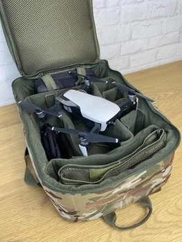 Тактичний рюкзак для дрону DJI mavic сумка для квадрокоптера 45*25*15 см, Чохол для Мавік Мультикам