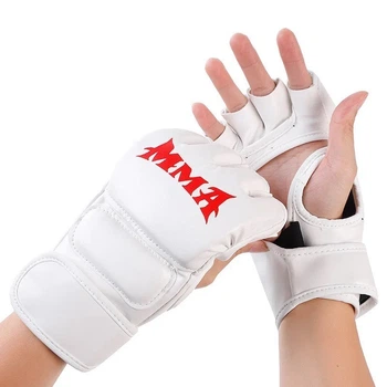Тренировочные Перчатки MMA для взрослых White