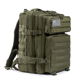 Тактичний військовий рюкзак 55 л ЗСУ SHTURM Хакі