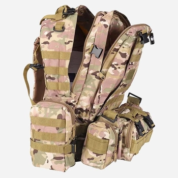Тактичний рюкзак ESDY NB-04MC 35 л One size Камуфляж