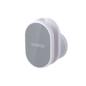 Пластиковый держатель лейки душа ECOCO E2127 (Белый с серым)