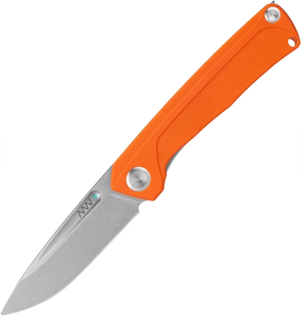 Нож складной ANV Knives Z200 Liner lock, G10, Plain Edge ANVZ200-011 Оранжевый (2000980604609)