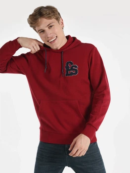 Худі чоловіче Colin's CL1064582DPR S Dark Red (8683197786821)