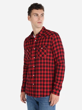 Сорочка бавовняна чоловіча Colin's CL1064805RED S Red (8683197783653)