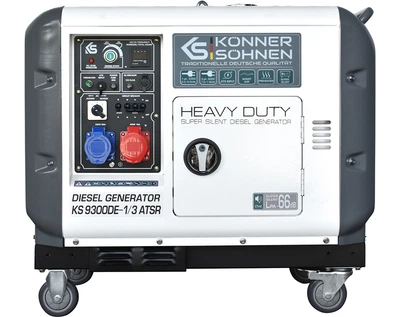 Генератор дизельний Konner&Sohnen KS 9300DE-1/3 ATSR