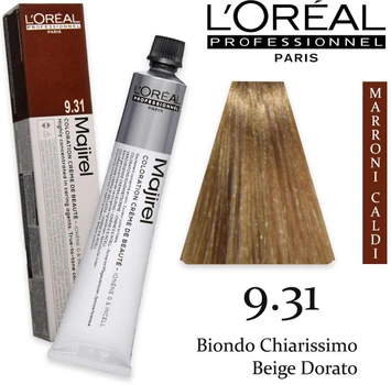 Farba do włosów L’Oreal Professionnel Paris Majirel 9.31 50 ml (3474634005217)