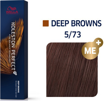 Farba do włosów Wella Professionals Koleston Perfect Me+ Deep Browns 5/73 60 ml (8005610658520)