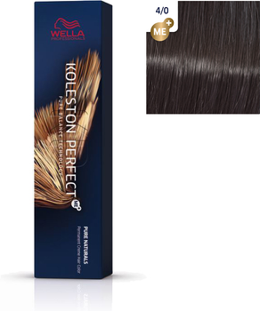 Farba do włosów Wella Professionals Koleston Perfect Me+ Pure Naturals 4/0 60 ml (8005610626116)