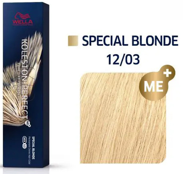 Фарба для волосся Wella Professionals Koleston Perfect Me+ Special Blonde 12/03 60 мл (8005610628172)