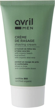 Крем для гоління Avril Shaving Cream Men Certified Organic 150 мл (3662217006830)
