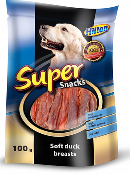 Przysmak dla psa Hilton piersi z kaczki 100 g (5902205067404)