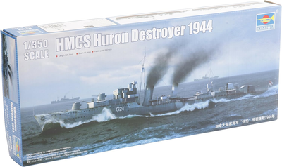 Model do sklejania i pomalowania Trumpeter HMCS Huron Destroyer 1944 (MTR-05333)