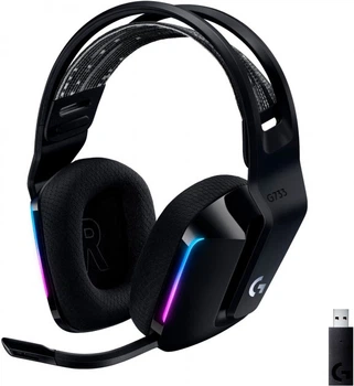 Наушники беспроводные Logitech G733 Lightspeed Wireless RGB Black (981-000864)