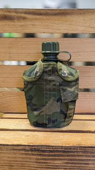 Фляга 1Л Камуфляж Mil-Tec US FELDFLASCHE KST IMP 1LTR (14505020-1000)