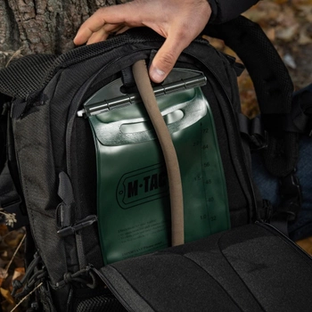 Тактичний рюкзак M-Tac Intruder Pack Black з відсіком для гідратора, ноутбука та планшета