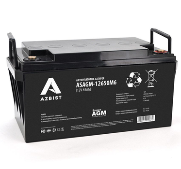 Аккумуляторная батарея Super AGM AZBIST ASAGM12650M6 12V 65Ah