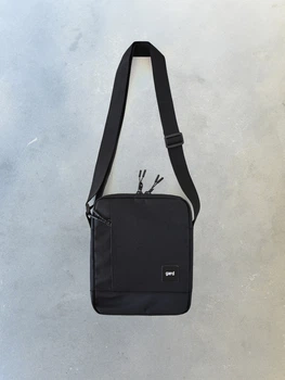 Сумка через плече GARD MESSENGER COPYLEATHER 4/18 чорний 5310