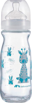 Пляшечка для годування Bebe Confort Emo T1 FF скляна 270 мл (3102201950)