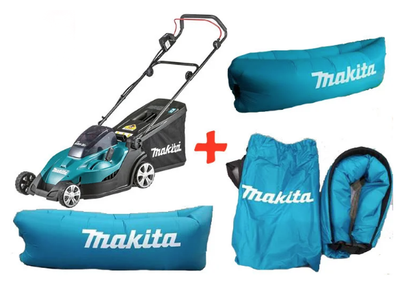 Аккумуляторная газонокосилка Makita DLM460Z (без АКБ) + надувной диван (ламзак) (SOFADLM460Z)