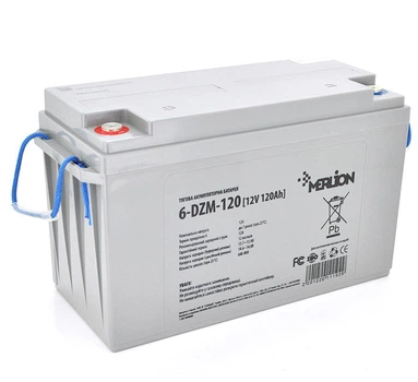 Аккумуляторная батарея тяговая AGM MERLION 6DZM-120M8 12V 120Ah