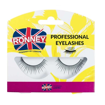 Накладные ресницы RONNEY Professional Eyelashes 00017 синтетические одиночные длина 34 мм ( 5060589150355 )