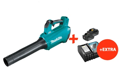 Акумуляторна безщіткова повітродувка Makita DUB184Z+2 акк.18V 5 Ah+швидкозарядний ЗУ (DUB184RT2)