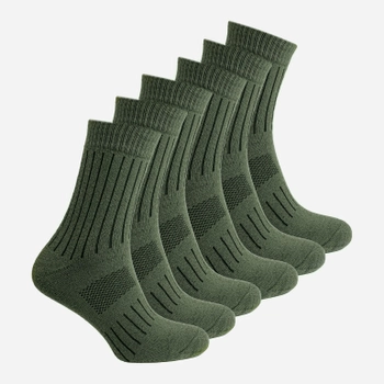 Набор махровых носков SoxBox 6VS-MH-KH 42-44 6 пар Хаки (1030420230024)