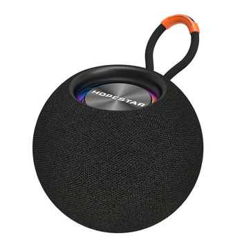 Беспроводная колонка Bluetooth с RGB подсветкой Hopestar ball H52 с влагозащитой IPX6 , USB, FM, TF Card, хороший звук Black