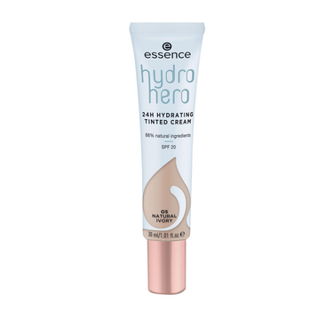 Podkład Essence Cosmetics Hydro Hero 24h Crema Hidratante 05-Natural Ivory 30ml (4059729349101)