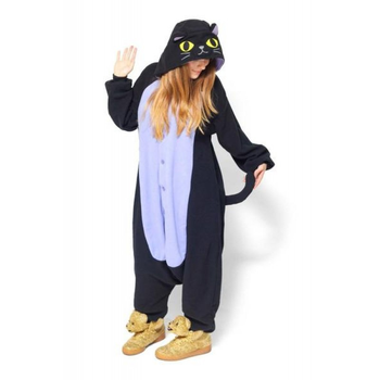 Піжама кігурумі кішка Spooky cat на гудзиках S