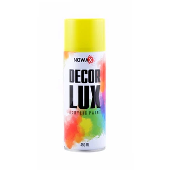 Краска акриловая Nowax Spray Желтая 450 мл (NX48020/NX65020)