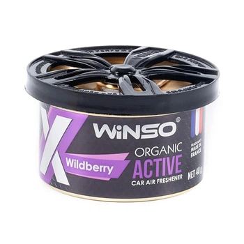 Ароматизатор Winso X Active Organic Wildberry гелевый 40г для автомобиля парфюмированный освежитель воздуха (DO-LI_33S)