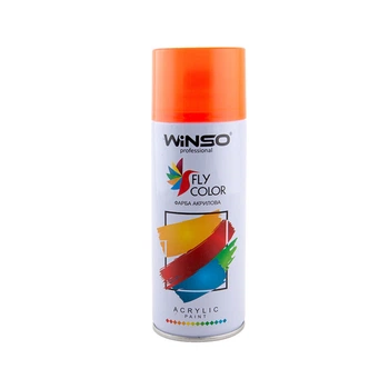 Краска флуоресцентная акриловая Winso Оранжевая 450 мл (880480/544480)