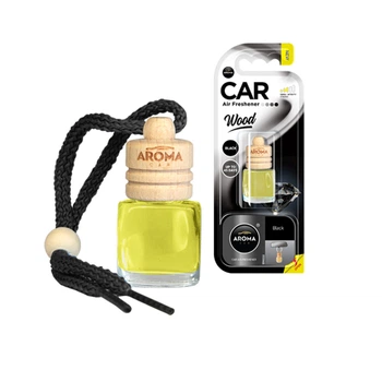 Ароматизатор воздуха Aroma Car Wood Black 6ml жидкий для автомобиля парфюмированный освежитель воздуха (LI-D_22-O)