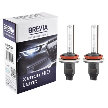 Ксеноновая лампа Brevia H11 5000K, 85V, 35W PGJ19-2 KET, 2шт 12950