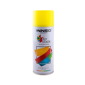 Фарба акрилова Winso Spray Жовта 450 мл (880170/544170)