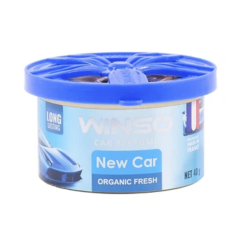 Ароматизатор воздуха Winso Organic Fresh New Car гелевый 40г для автомобиля дом офис освежитель воздуха (LI-D_22-O)