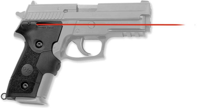 Лазерный целеуказатель Crimson Trace LG-429 на рукоять для SIG SAUER P229. Цвет - Красный