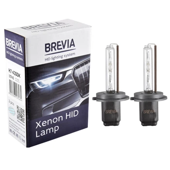 Ксеноновая лампа Brevia H7 4300K, 85V, 35W PX26d KET, 2шт 12743